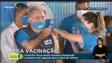 Queiroga toma dose de reforço em evento para incentivar vacinação 