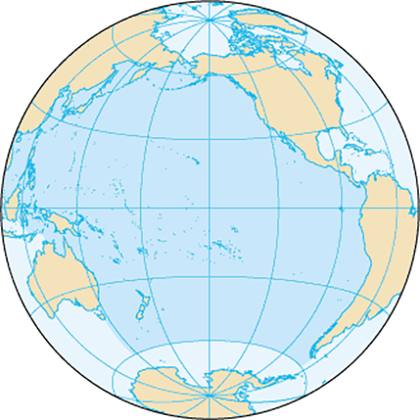 O Oceano Pacífico é maior da Terra, com uma superfície de 180 milhões de quilômetros quadrados. É tão imenso que nele caberiam 22 Brasis