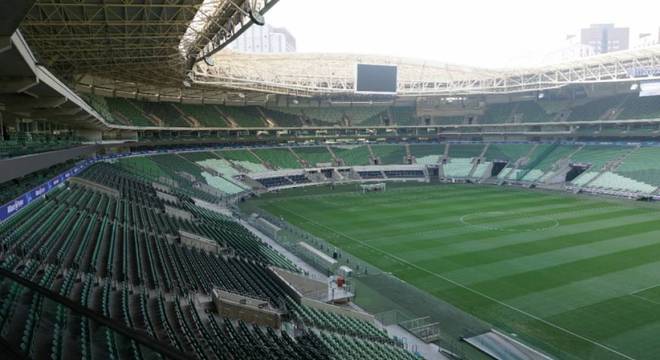O Palmeiras enfrentará o Fluminense na próxima quarta-feira (14), no Allianz Parque, às 21h45,  e pode completar a incrível marca de um turno invicto no Campeonato Brasileiro
(Foto: Divulgação)