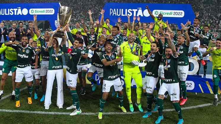 Palmeiras atropela o São Paulo, vira confronto e é campeão paulista em 2022