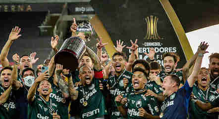 O Palmeiras se sagrou campeão da Libertadores e ganhou o direito de disputar o Mundial de Clubes no Qatar