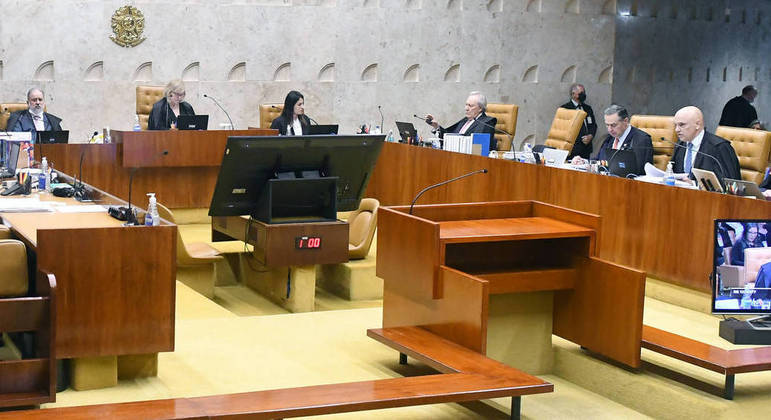 O plenário do Supremo Tribunal Federal (STF)