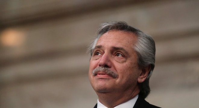 O presidente da Argentina Alberto Fernández não tem alinhamento político com Bolsonaro