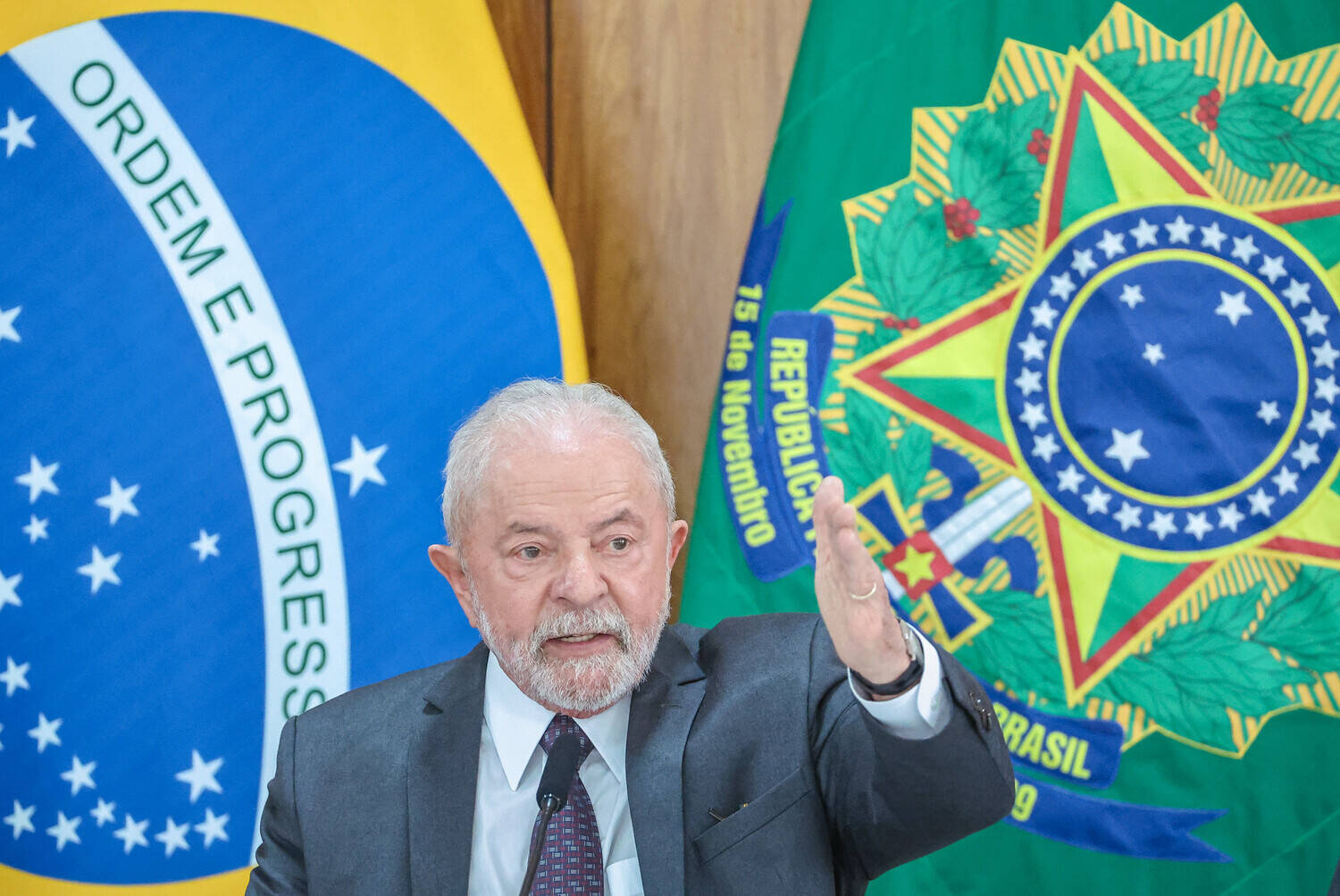 O presidente da República, Luiz Inácio Lula da Silva (PT)