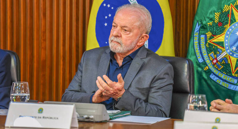 O presidente da República, Luiz Inácio Lula da Silva
