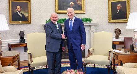 Lula e Biden vão se encontrar para lançar projeto