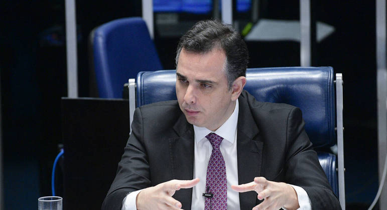 O presidente do Senado, Rodrigo Pacheco (PSD-MG)