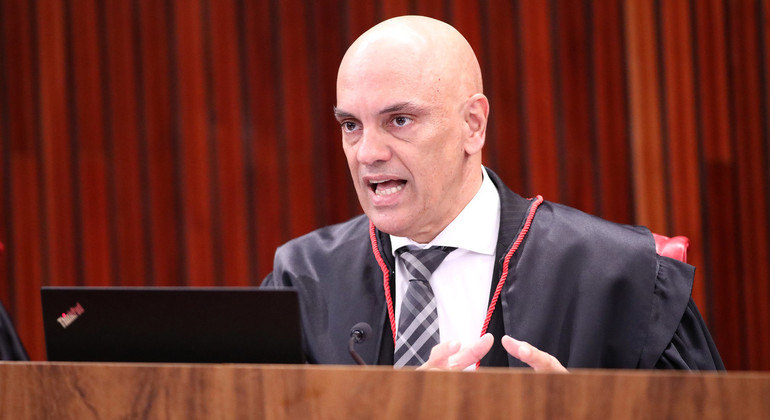 Ministro Alexandre de Moraes, presidente do Tribunal Superior Eleitoral