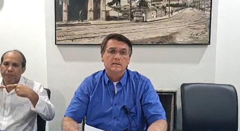 O presidente Jair Bolsonaro