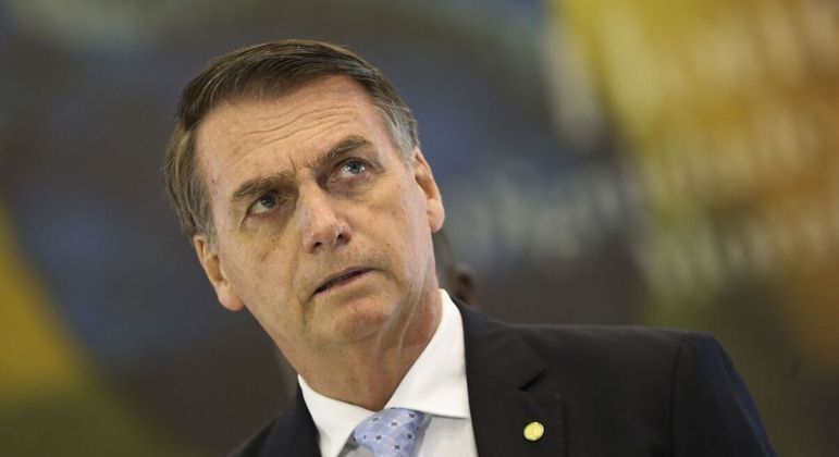 O presidente Jair Bolsonaro, que voltou ao Palácio do Planalto depois de 20 dias