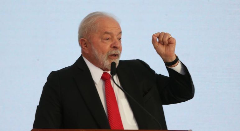 O presidente Luiz Inácio Lula da Silva (PT)