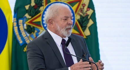 O presidente Lula (PT) durante o lançamento do Mais Médicos no Brasil