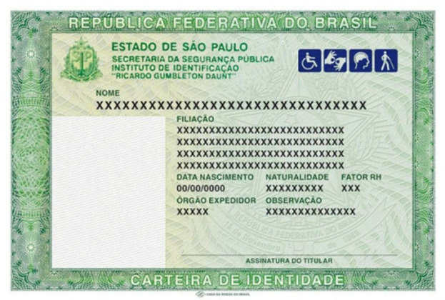 O primeiro documento de RG emitido que se tem notícia data de 1907 e foi de Edgard Costa, presidente do gabinete de identificação e de estatística da polícia do Distrito Federal. Na época, o Rio de Janeiro era a capital do país e Brasília nem existia. 