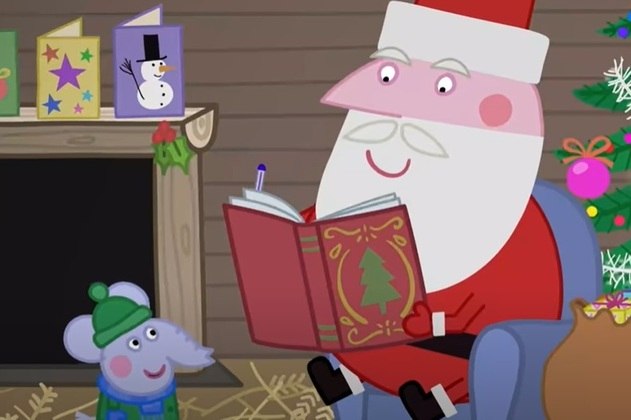 O primeiro vídeo dessa lista faz parte do sucesso da Peppa Pig e que tem muito a ver com o momento já que está relacionado com as aventuras e emoções do Natal. 