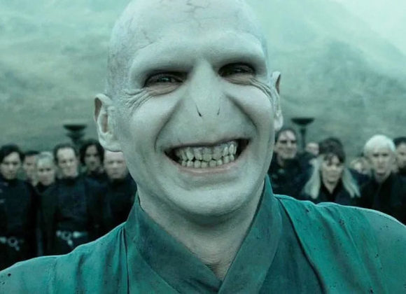 O principal vilão da saga é filho de um bruxo e de uma trouxa. Ele foi criado por sua mãe, que o abandonou quando ele era criança. Voldemort então foi enviado para Hogwarts, onde foi selecionado para a Sonserina, a casa dos bruxos que são conhecidos por sua ambição e astúcia.