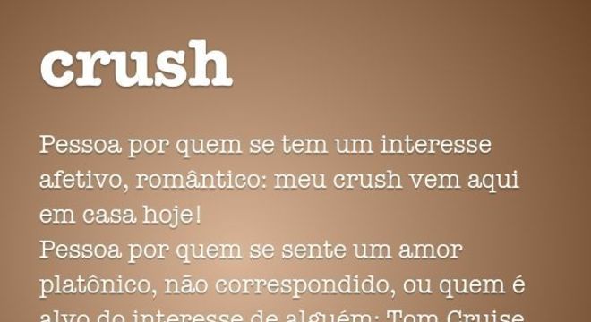 O que significa crush? Origem, usos e exemplos