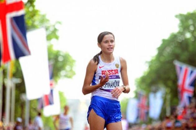 O recorde olímpico da marcha atlético de 20 quilômetros é da russa Elena Lashmanova. Nos Jogos de Londres, na Grã-Bretanha, em 2012, a atleta terminou a prova em 1h25min02.