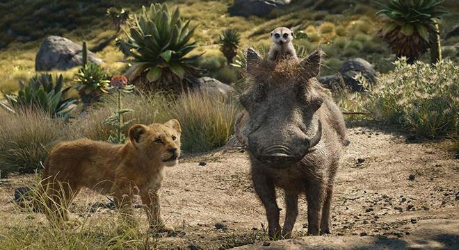 Timão e Pumba seguem como destaque do filme