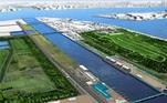 O Sea Forest Waterway receberá provas de canoagem e remo. Próximo ao centro de Tóquio, o local está nos planos do governo para outras competições internacionais aquáticas. 