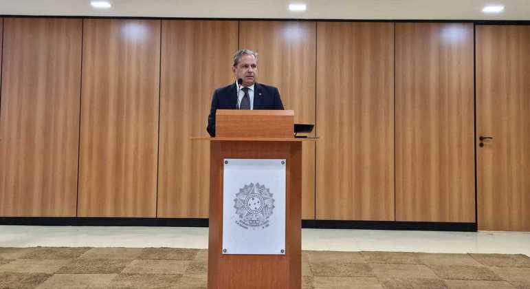 O secretário nacional de Segurança Pública, Tadeu Alencar