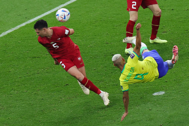 O segundo gol do Brasil foi uma aula de técnica