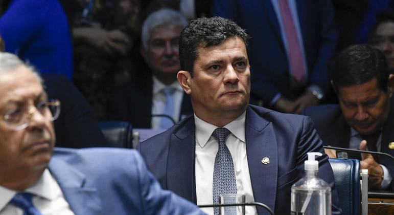 O senador Sergio Moro, ex-juiz federal