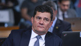 Sergio Moro diz que não vai concorrer à Presidência e pode ser candidato no Paraná (Edilson Rodrigues/Agência Senado - 12.4.2023)