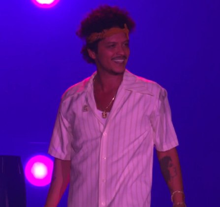 O “showman”: Não teve para ninguém no primeiro fim de semana do The Town. A atração mais aguardada do festival, Bruno Mars, arrasou no palco Skyline.
