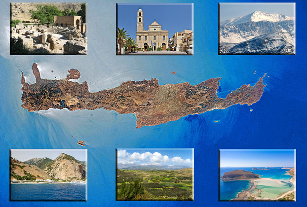 O sítio arqueológico onde eles foram achados fica na Ilha de Creta, a maior e mais populosa da Grécia, com cerca de 640 mil habitantes.