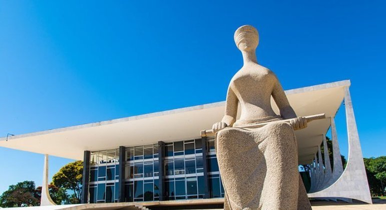 Sede do STF (Supremo Tribunal Federal), em Brasília (DF)