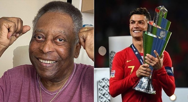 Cristiano Ronaldo agradece Pelé após recorde e reconhecimento do