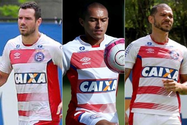 O zagueiro Lucas Fonseca, o lateral direito Nino Paraíba e o volante Nilton, são os jogadores do Bahia que podem assinar com outro clube para a próxima temporada