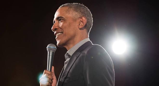 Ex-presidente dos EUA Barack Obama participa de evento em São Paulo