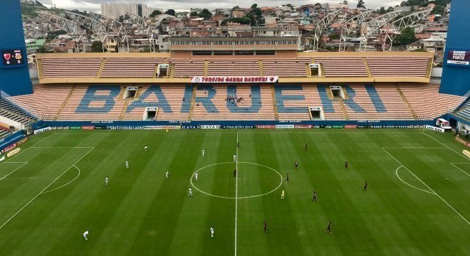 Oeste levou 375 torcedores à Arena Barueri, no empate contra o Novorizontino