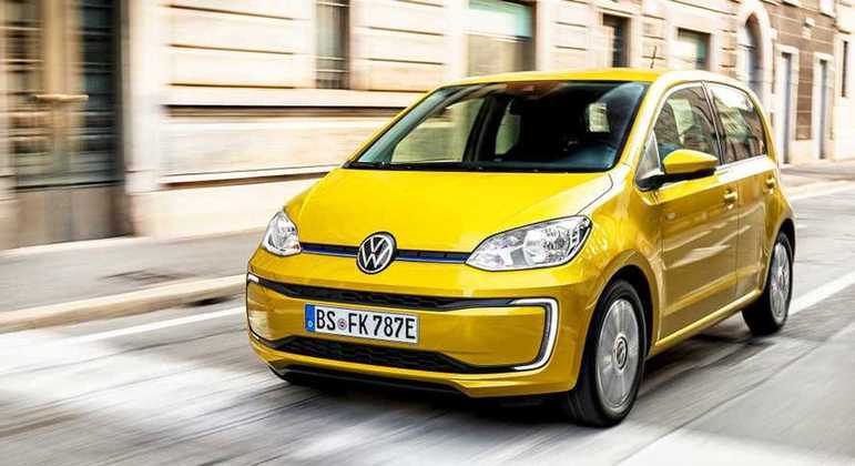 Volkswagen up! elétrico, que foi vendido no Uruguai