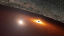 Sistema com dois buracos negros e explosões 1 trilhão de vezes mais brilhantes que o Sol é detectado