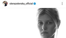 Em carta aberta, a primeira-dama ucraniana, Olena Zelenska, chama Putin de 'agressor' e pede ajuda