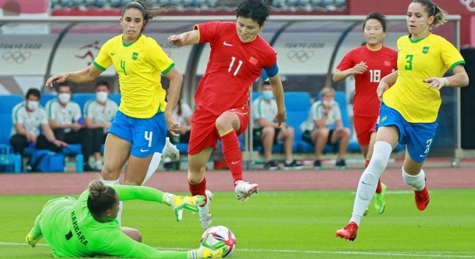 Brasil Estreia Com Goleada Sobre A China No Futebol Feminino Serra Dos Cristais