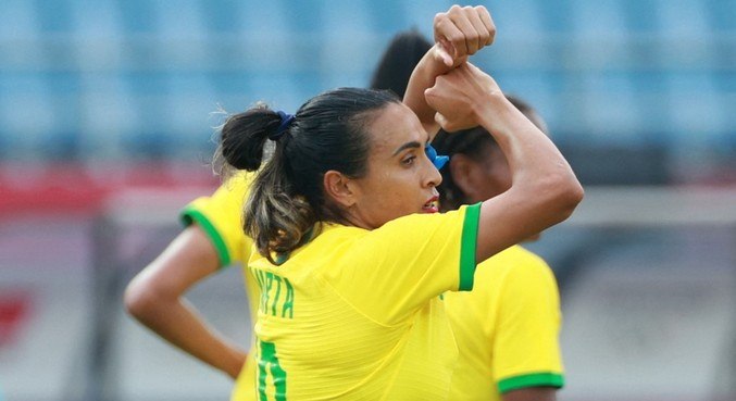 Brasil Estreia Com Goleada Sobre A China No Futebol Feminino Esportes R7 Olimpiadas