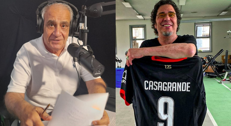 Oliveira Andrade e Casagrande estarão nas transmissões do Campeonato Paulista 2024 na Record 