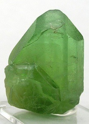 Pedra tem cor esverdeada