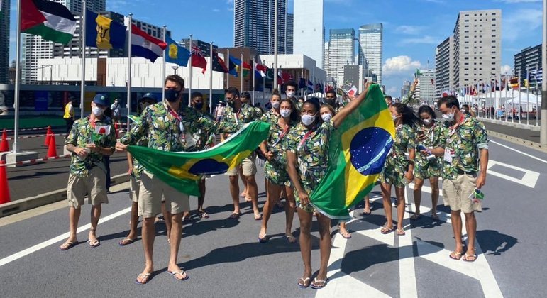 Como foi o dia da abertura da Olimpíada no Brasil