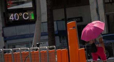 Onda de calor intenso deve chegar ao fim na sexta-feira (17)