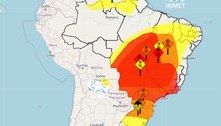 Calor: Inmet amplia alerta vermelho de grande perigo para 11 estados e o DF