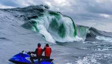 Onda sinistra desafia surfistas na Austrália: 'Pode ser vida ou morte'