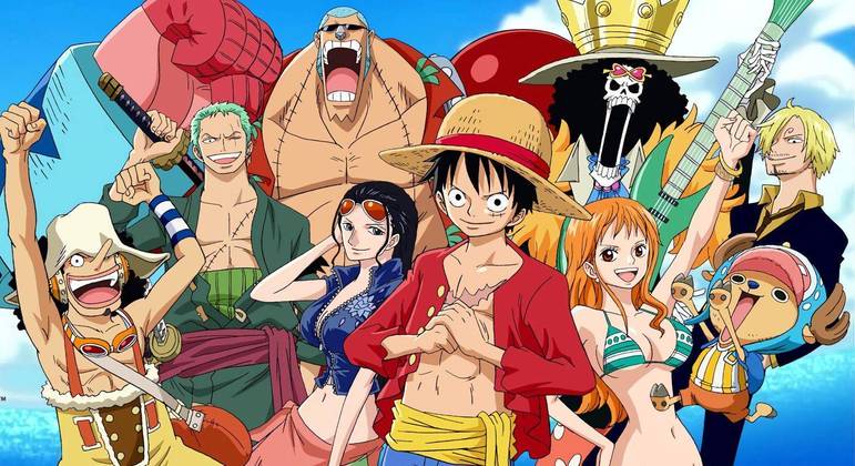 Os personagens principais de 'One Piece'