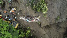 Deslizamento de terra atinge ônibus na Colômbia e deixa ao menos 27 mortos