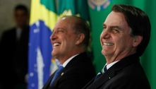 Bolsonaro recebe ex-ministro Onyx Lorenzoni no Palácio da Alvorada