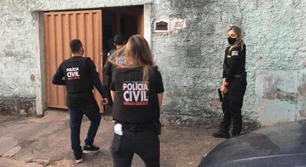 Polícia prendeu quatro suspeitos em Minas
