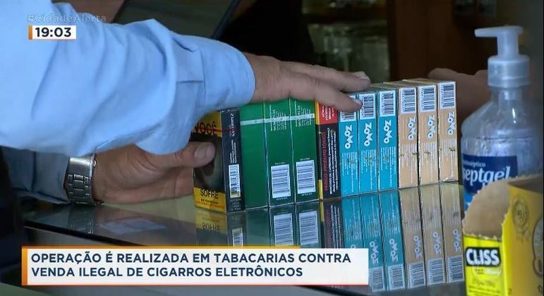 Prefeitura realiza operação para coibir venda de cigarros eletrônicos 